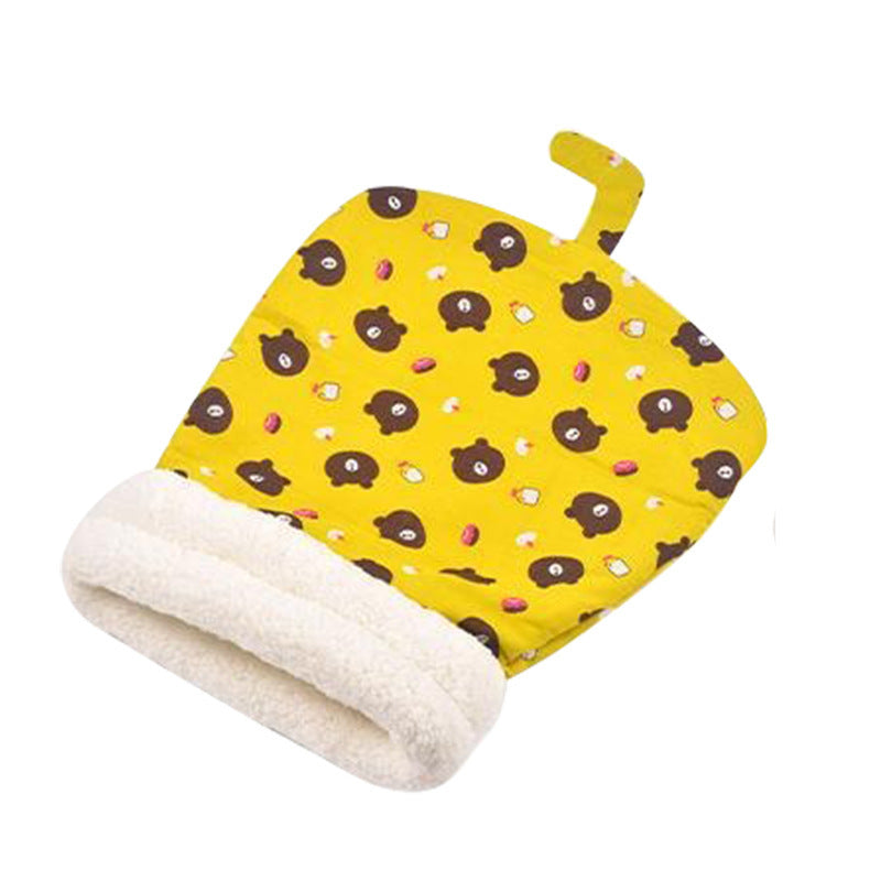 Semi-Enclosed Winter Warm Pet Bed with Tunnel for Cats and Dogs
